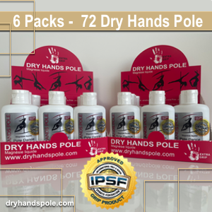 6 Packs / 72 DRY HANDS POLE